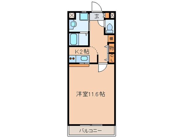 エスペランサ春日井駅前の物件間取画像